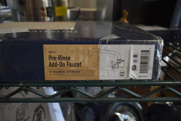 BRAND NEW SCRATCH AND DENT! Waterloo 750AF14 14" Pre-Rinse Add-On Faucet - Image 3 of 4