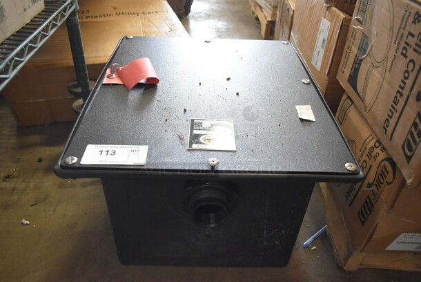 BRAND NEW SCRATCH AND DENT! Ashland PolyTrap 4815 30 lb. Grease Trap with Threaded Connections - Image 2 of 5