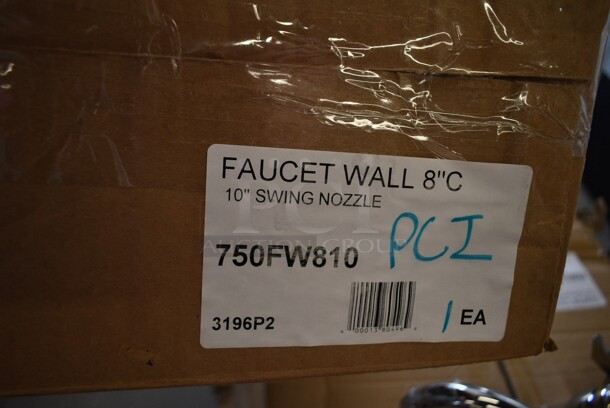 BRAND NEW SCRATCH AND DENT! Waterloo 750FW810 Wall-Mounted Faucet with 8" Centers and 10" Swing Spout - Image 3 of 3