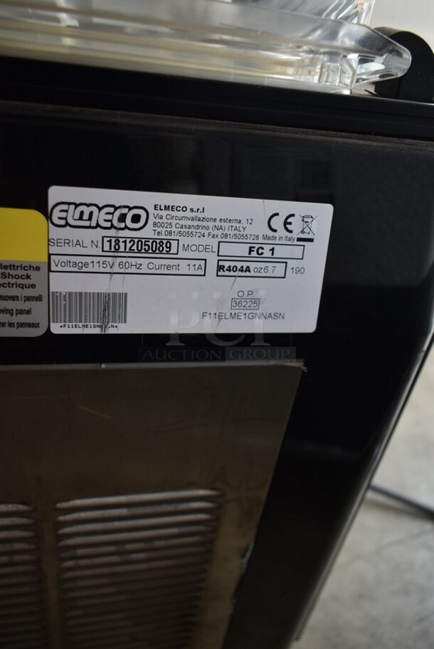 Elmeco FC 1 Metal Commercial Countertop Single Hopper Slushie Machine. 115 Volts, 1 Phase. Tested and Powers On But Does Not Get Cold
 - Image 6 of 6