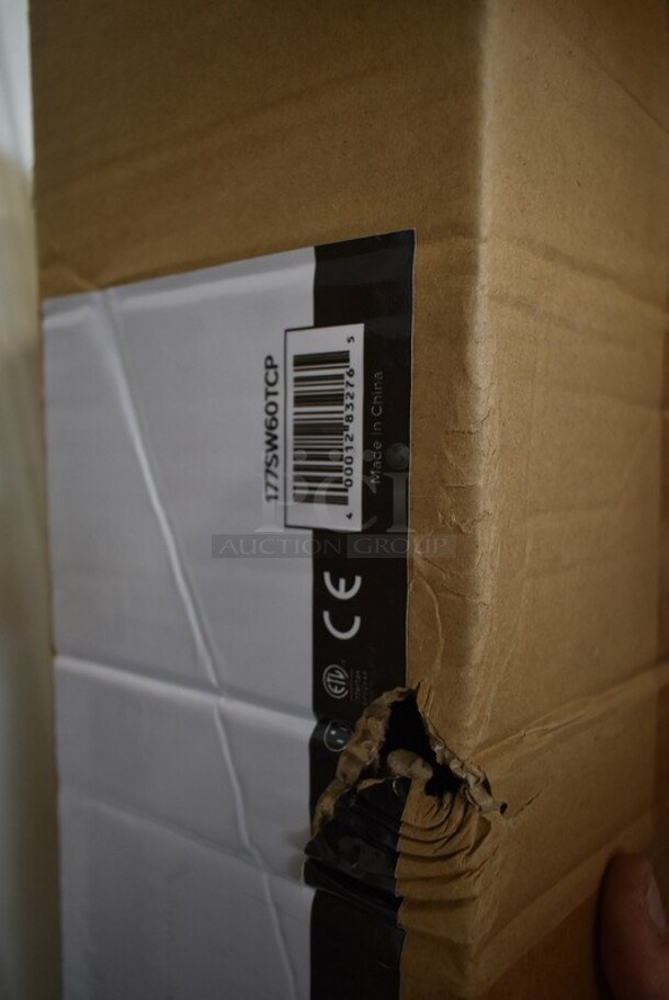 BRAND NEW SCRATCH AND DENT! Avantco 177SW60TCP 60" High Wattage Strip Warmer with On/Off Toggle Controls and Cord. 120 Volts, 1 Phase.  - Image 3 of 3