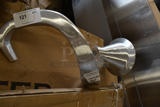 BRAND NEW SCRATCH AND DENT! 190HCM140DH Hobart Equivalent Dough Hook for Classic Mixers (140 Qt. Bowls) - Image 3 of 7