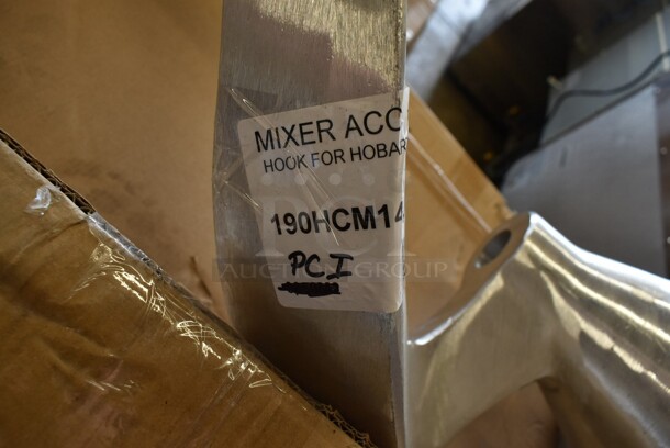 BRAND NEW SCRATCH AND DENT! 190HCM140DH Hobart Equivalent Dough Hook for Classic Mixers (140 Qt. Bowls) - Image 6 of 7