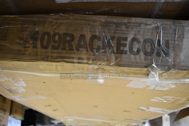 BRAND NEW SCRATCH AND DENT! Steelton 
 109RACKECON 20 Pan End Load Bun / Sheet Pan Rack - Unassembled - Image 2 of 3