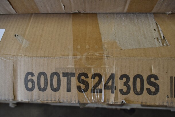 BRAND NEW SCRATCH AND DENT! Regency 600TS2430S 24" x 30" 16-Gauge 304 Stainless Steel Commercial Work Table with Undershelf - Image 2 of 3