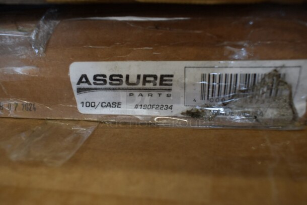 BRAND NEW SCRATCH AND DENT! Assure 190F2234 Frymaster 8030289 Equivalent 22" x 34" Flat Style Fryer Oil Filter Paper Sheets - 100/Case - Image 2 of 3