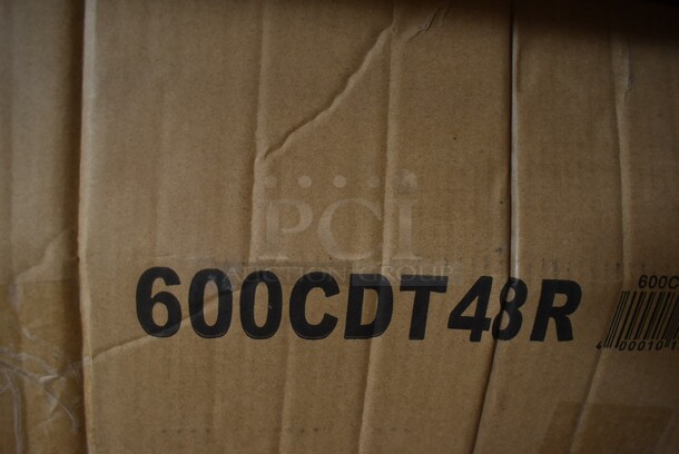 BRAND NEW SCRATCH AND DENT! Regency 600CDT48R  16 Gauge 4' Clean Dish Table - Right Drainboard - Image 2 of 3