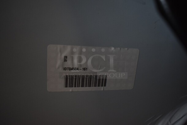 BRAND NEW SCRATCH AND DENT! 2023 Manitowoc IDT0450A-161A Stainless Steel Commercial Ice Machine Head. 115 Volts, 1 Phase.  - Image 4 of 5