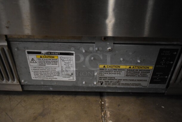 Hoshizaki Stainless Steel Commercial Ice Head on Bin.  - Image 5 of 7