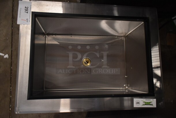 BRAND NEW SCRATCH AND DENT! Regency 600DIIB1824 18" x 24" Stainless Steel Drop-In Ice Bin - Image 3 of 5