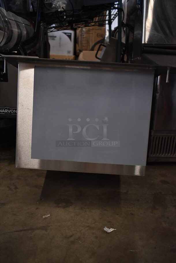 BRAND NEW SCRATCH AND DENT! Regency 600DIIB1824 18" x 24" Stainless Steel Drop-In Ice Bin - Image 4 of 5