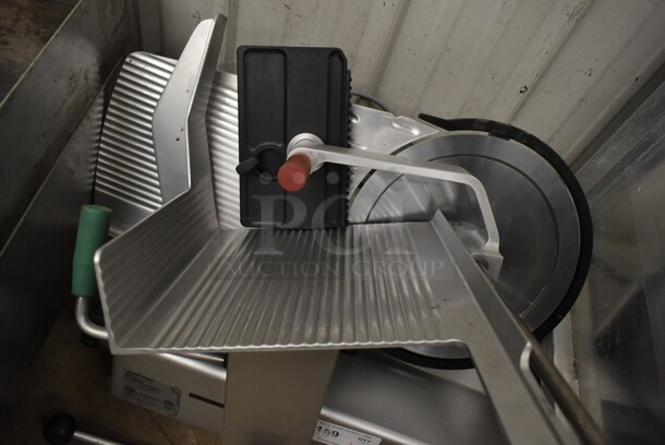 2021 Bizerba GSP H Stainless Steel Commercial Countertop Meat Slicer. 120 Volts, 1 Phase. Tested and Working! - Image 3 of 5