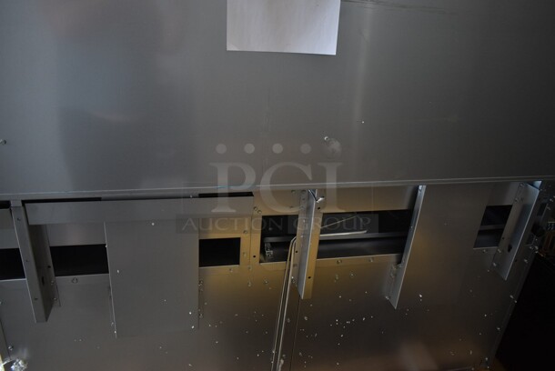 BRAND NEW SCRATCH AND DENT! 2023 Mainstreet 541E60G24N Stainless Steel Commercial Natural Gas Powered 6 Burner 60" Range with 24" Griddle and 2 Standard Ovens, Over Shelf and Back Splash. 280,000 BTU - Image 6 of 12