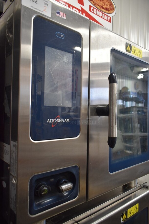 2 2015 Alto Shaam CTP6-10G Stainless Steel Commercial Natural Gas Powered Combi Convection Oven. 2 Times Your Bid! - Image 3 of 5