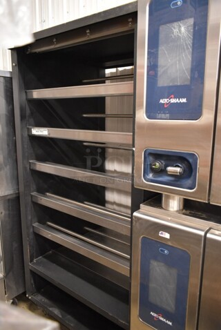 Metal Commercial Pastry Bagel Donut Pastry Rack on Commercial Casters. 
