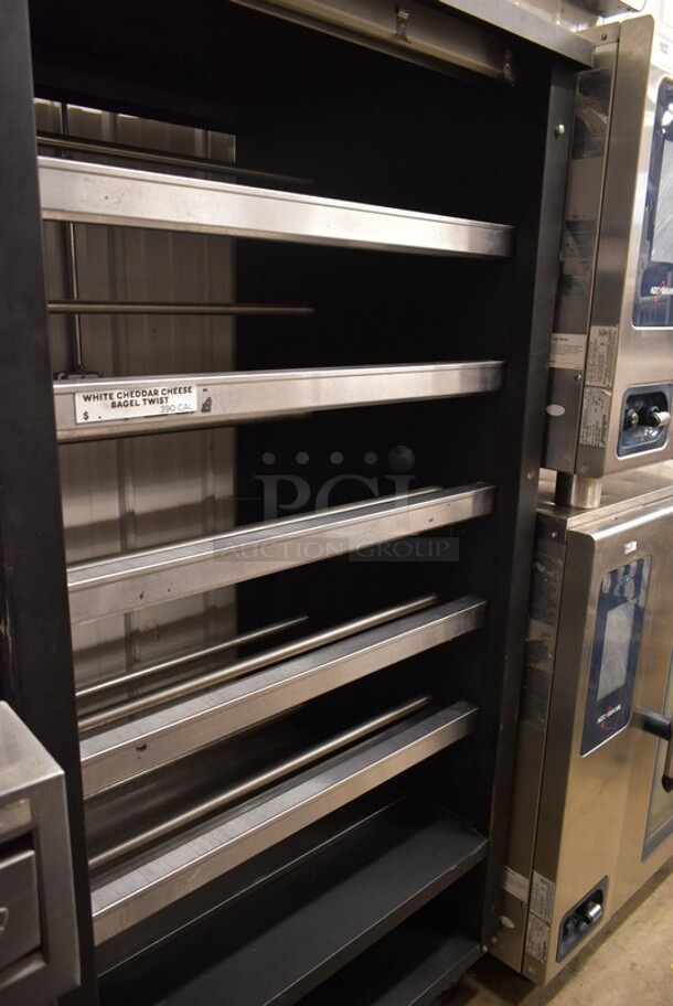 Metal Commercial Pastry Bagel Donut Pastry Rack on Commercial Casters.  - Image 2 of 5