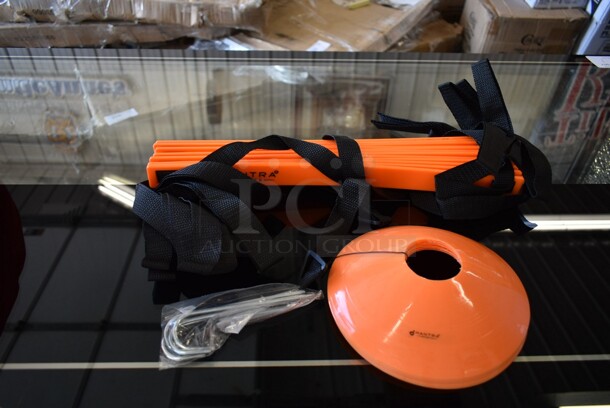 ALL ONE MONEY! Lot of BRAND NEW Agility Ladder and BRAND NEW Traman Blockers; one has been used. - Image 4 of 7