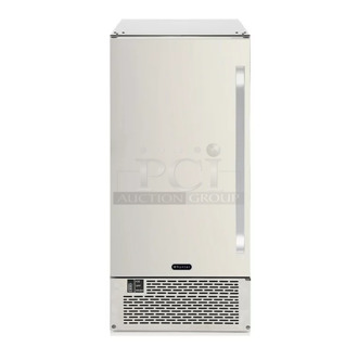 BRAND NEW SCRATCH AND DENT! Whynter UIM-502SS Built-In / Freestanding 15" Ice Maker Machine Stainless Steel 25lb. 115 Volt, 1 Phase. Tested and Working!