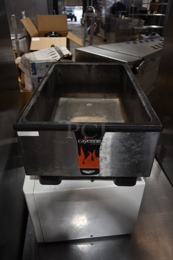Vollrath 1001 Stainless Steel Commercial Countertop Food Warmer. 120 Volts, 1 Phase. Tested and Working! - Image 1 of 6