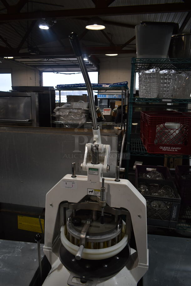 Dutchess JN-7 Metal Commercial Floor Style Dough Divider w/ 1 Tray. 208/240 Volts, 3 Phase.  - Image 5 of 12