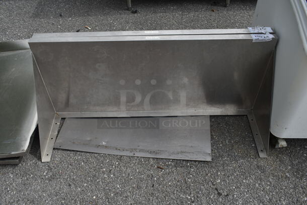 Stainless Steel Wall Mount Shelf.  - Image 2 of 2