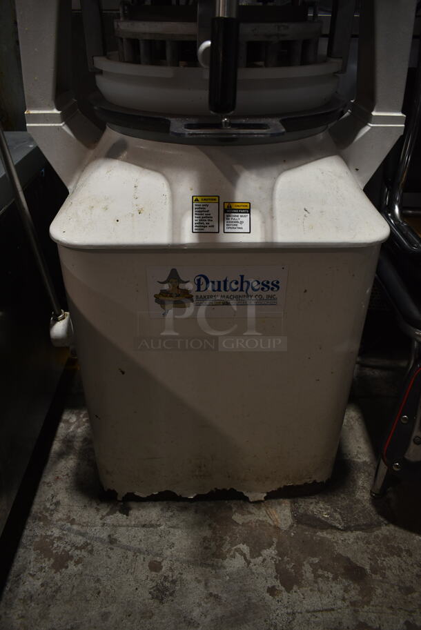 Dutchess JN-3 Metal Commercial Floor Style Dough Divider w/ 1 Tray. 208/230 Volts, 3 Phase.  - Image 2 of 12