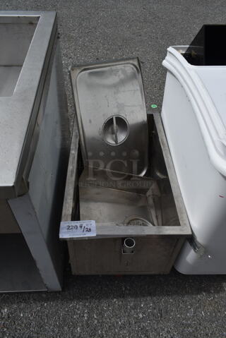 ALL ONE MONEY! Lot of Stainless Steel Grease Trap and Metal Contents