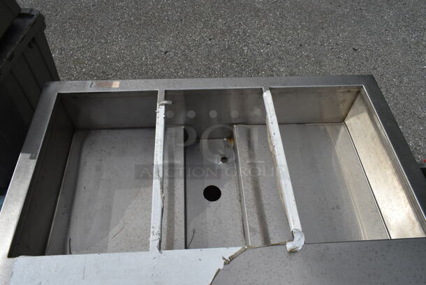 Stainless Steel Commercial Steam Table Frame w/ Under Shelf.  - Image 2 of 4
