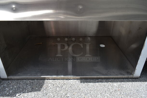 Stainless Steel Commercial Steam Table Frame w/ Under Shelf.  - Image 3 of 4