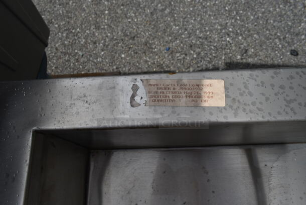 Stainless Steel Commercial Steam Table Frame w/ Under Shelf.  - Image 4 of 4