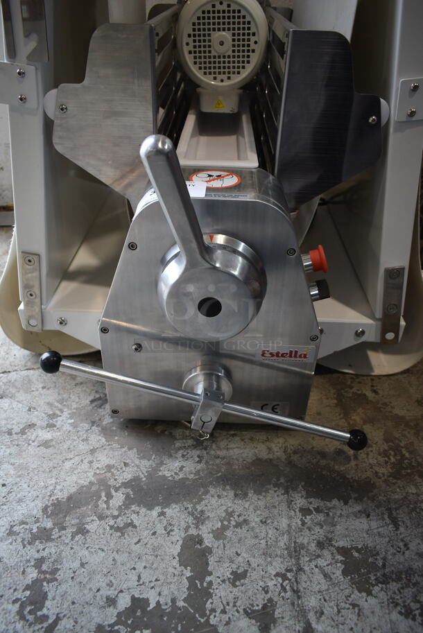 Estella 348DSC78 Metal Commercial Countertop Reversible Dough Sheeter. 110 Volts, 1 Phase. Tested and Does Not Power On - Image 5 of 10