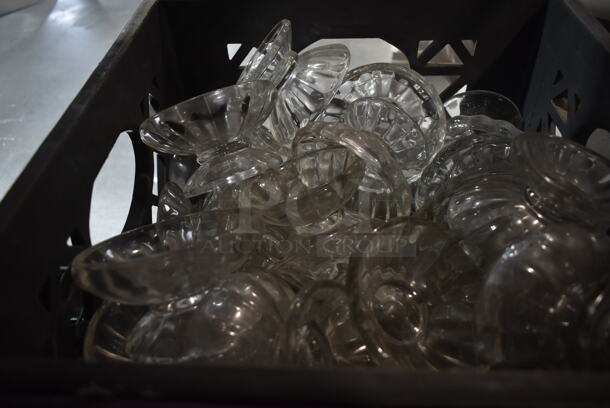 ALL ONE MONEY! Lot of 2 Bins of Dishes Including Dessert Cups - Image 2 of 5
