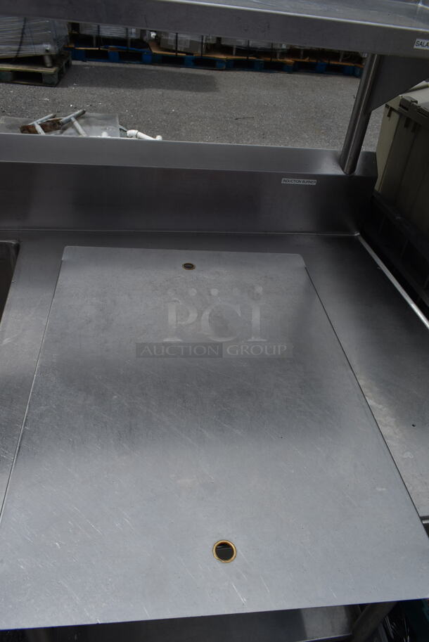 Stainless Steel Commercial 2 Bay Sink w/ Faucet, Handles, Over Shelf and Under Shelf.  - Image 5 of 8