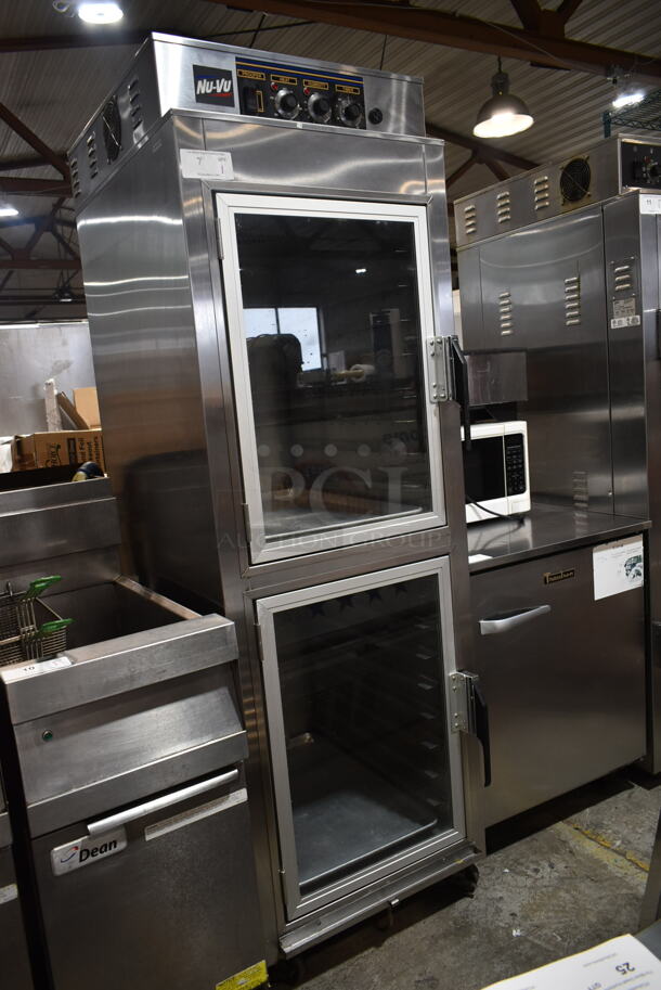 2017 Nu Vu PROW-18 Stainless Steel Commercial Electric Powered Oven Proofer on Commercial Casters. 208 Volts, 3 Phase.  - Image 1 of 7