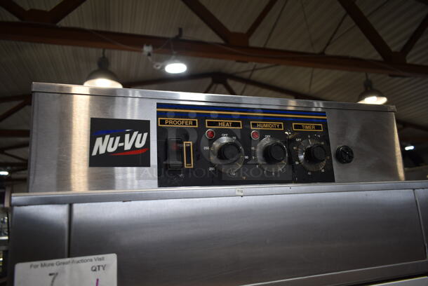 2017 Nu Vu PROW-18 Stainless Steel Commercial Electric Powered Oven Proofer on Commercial Casters. 208 Volts, 3 Phase.  - Image 2 of 7