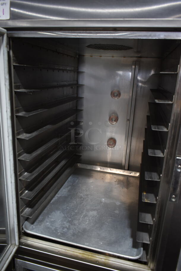 2017 Nu Vu PROW-18 Stainless Steel Commercial Electric Powered Oven Proofer on Commercial Casters. 208 Volts, 3 Phase.  - Image 5 of 7
