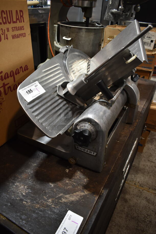Hobart 1612 Stainless Steel Commercial Countertop Automatic Meat Slicer. 115 Volts, 1 Phase. Cannot Test - Unit Trips Breaker - Image 2 of 7