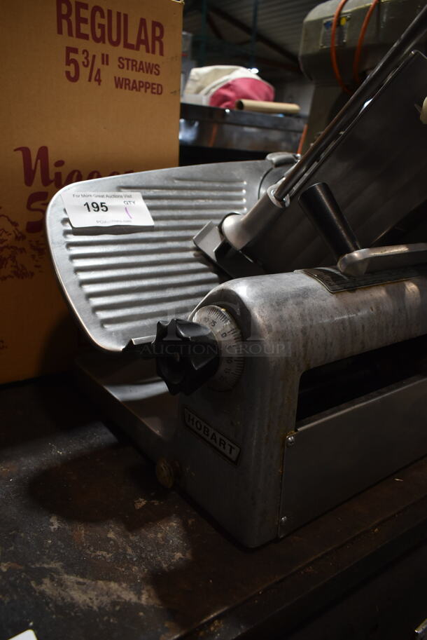 Hobart 1612 Stainless Steel Commercial Countertop Automatic Meat Slicer. 115 Volts, 1 Phase. Cannot Test - Unit Trips Breaker - Image 4 of 7