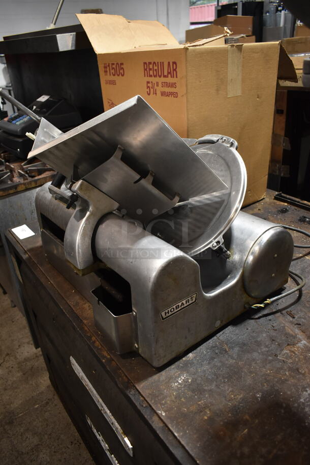 Hobart 1612 Stainless Steel Commercial Countertop Automatic Meat Slicer. 115 Volts, 1 Phase. Cannot Test - Unit Trips Breaker - Image 5 of 7