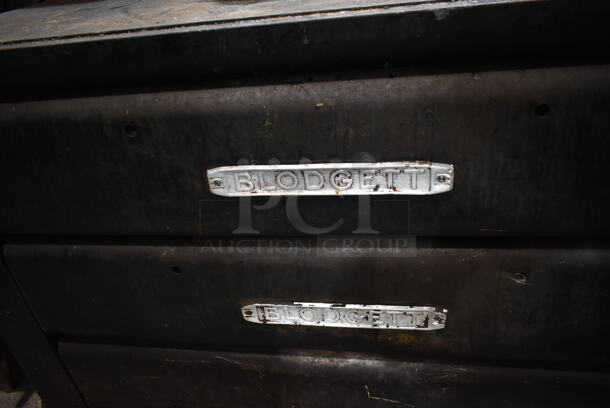 Blodgett 981 Metal Commercial Propane Gas Powered 2 Deck Pizza Oven. 50,000 BTU.  - Image 3 of 7