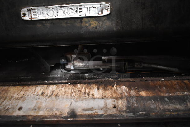 Blodgett 981 Metal Commercial Propane Gas Powered 2 Deck Pizza Oven. 50,000 BTU.  - Image 6 of 7
