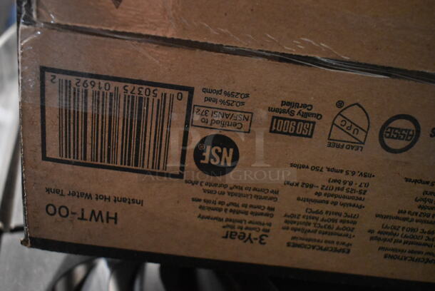 IN ORIGINAL BOX! Insinkerator HWT-00 Instant Hot Water Tank - Image 5 of 5