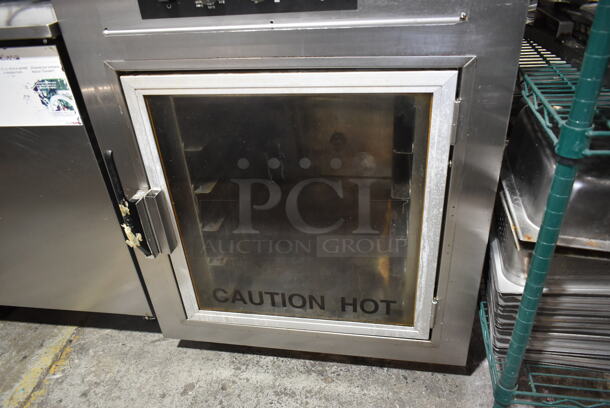 2017 Nu Vu UB-E5/5 Stainless Steel Commercial Floor Style Electric Powered Oven Proofer on Commercial Casters. 208 Volts, 3 Phase.  - Image 5 of 8