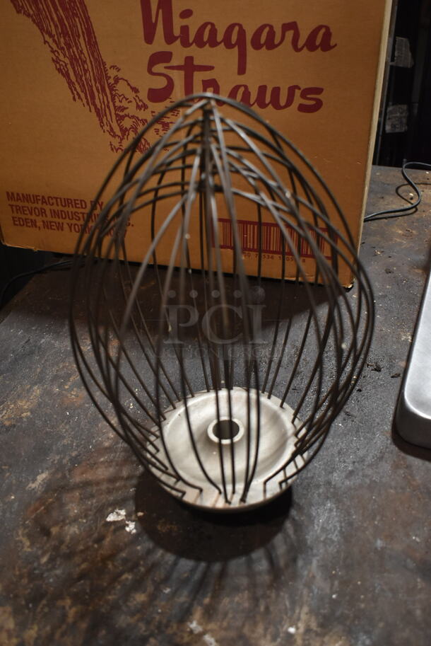 Hobart A-200T Metal Commercial Countertop 20 Quart Planetary Dough Mixer w/ Pelican Head, Metal Mixing Bowl, Whisk and Paddle Attachments. 115 Volts, 1 Phase. Tested and Working! - Image 3 of 12