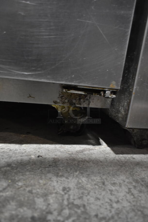 2017 Traulsen ULT27-R Stainless Steel Commercial Single Door Undercounter Cooler on Commercial Casters. 115 Volts, 1 Phase. Tested and Does Not Power On
 - Image 5 of 6
