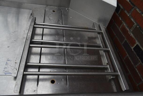 Stainless Steel Commercial Left Side Dirty Side Dishwasher Table w/ Handles and Spray Nozzle Attachment. Bays; 20x25, 20x22 - Image 8 of 12