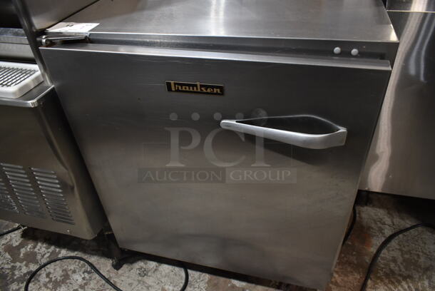 Traulsen UHT27-L Stainless Steel Commercial Single Door Undercounter Cooler on Commercial Casters. 115 Volts, 1 Phase. Tested and Working! - Image 3 of 5