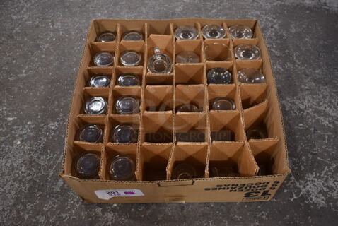 Box of Various Beverage Glasses