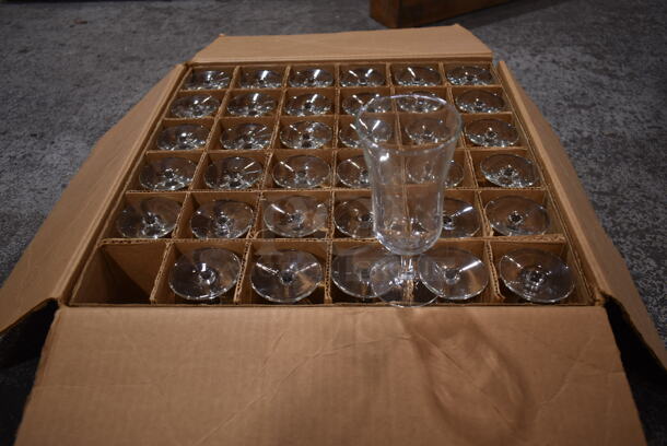 Box of 36 BRAND NEW! Libbey 8474 Citation 8 oz Parfait Glasses.  - Image 3 of 4