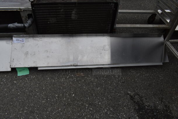 Regency Stainless Steel Wall Mount Shelf.  - Image 1 of 3